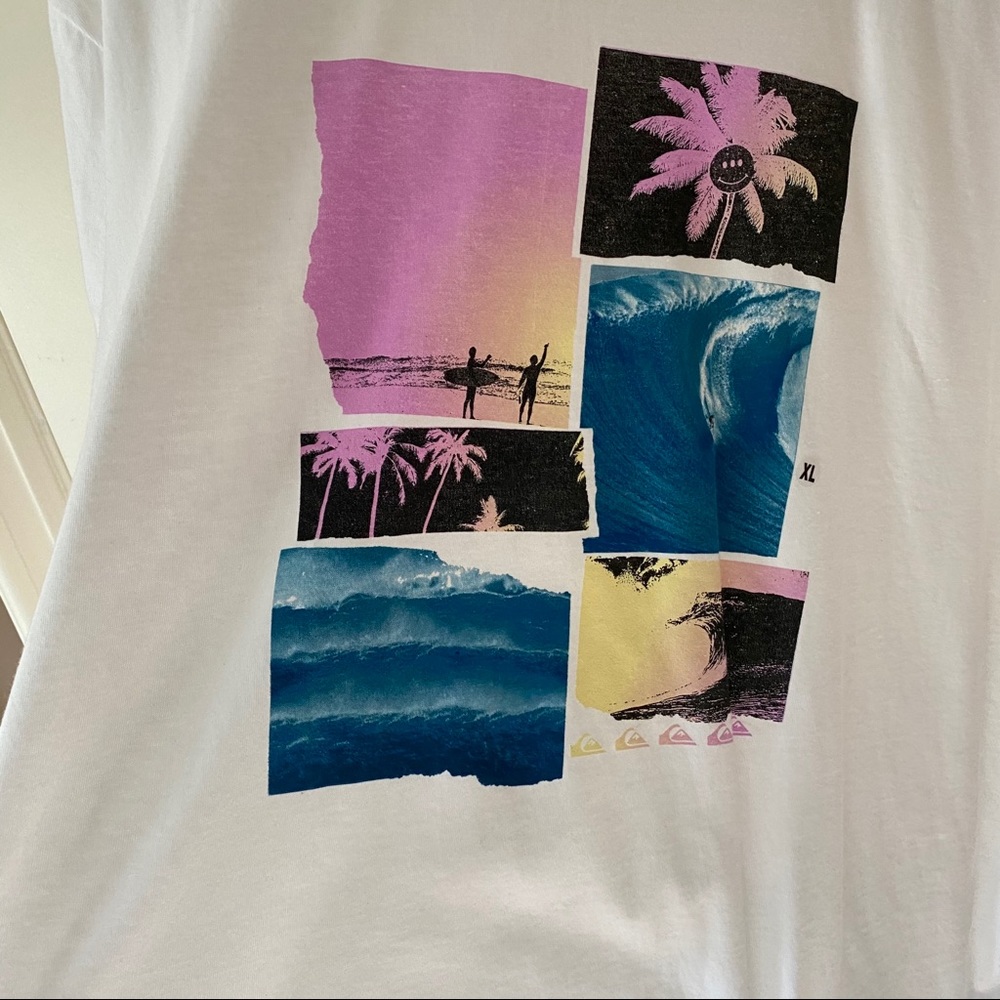 Quicksilver DISTANT ECHOES MTO T-Shirt size XL NWT - Picture 3 of 8